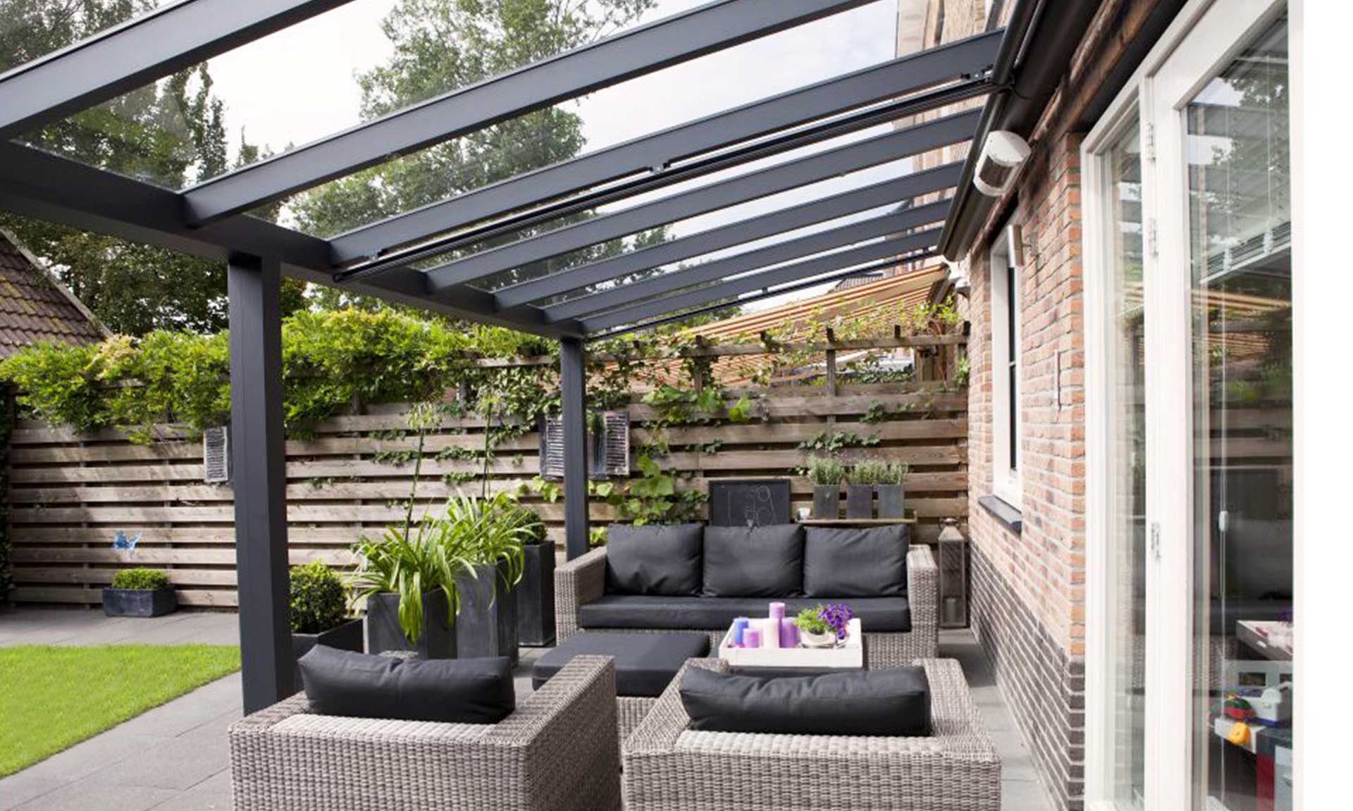 Rain Sensor on Pergola Roof UK